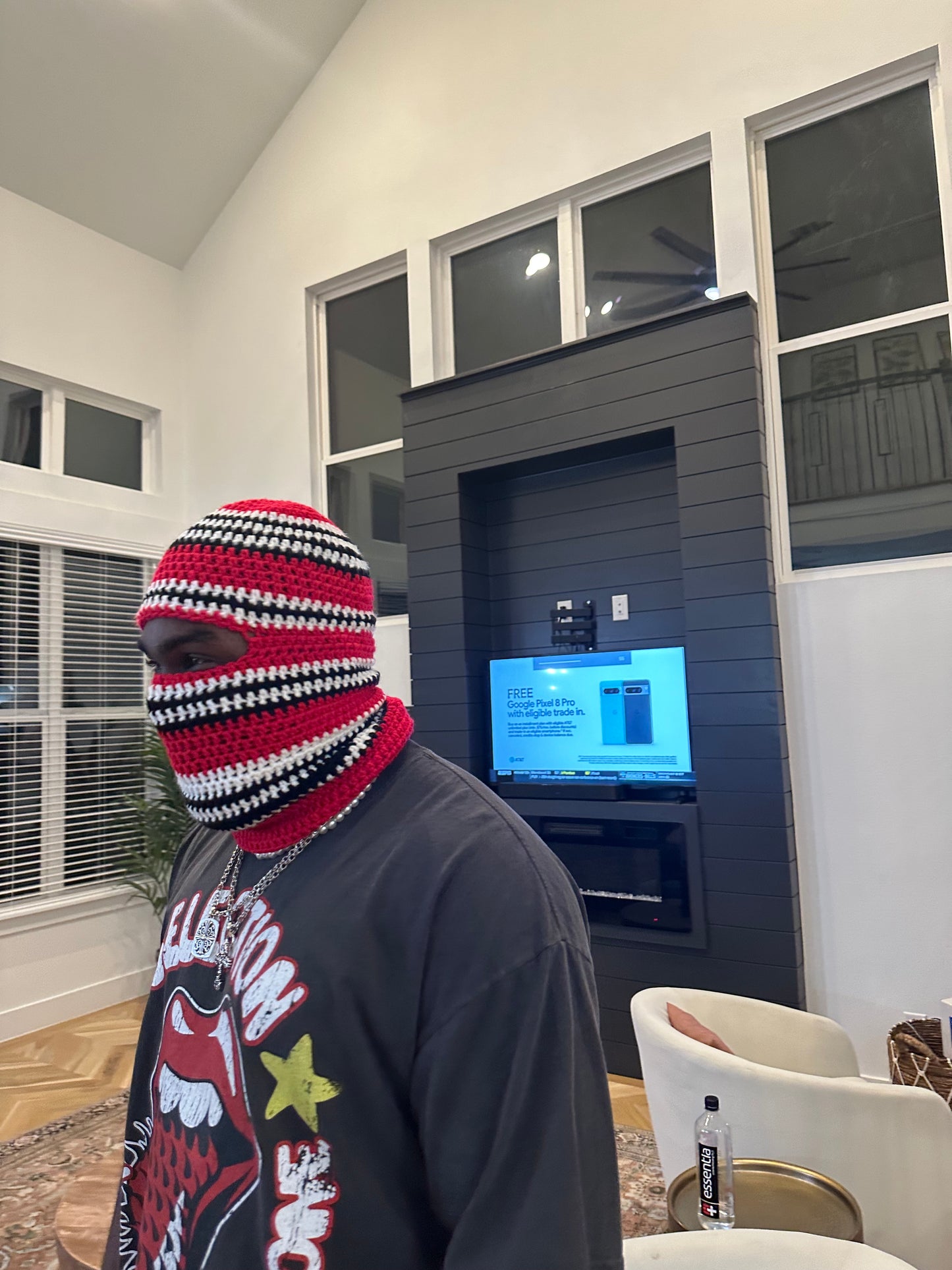 Odumodu crochet ski mask