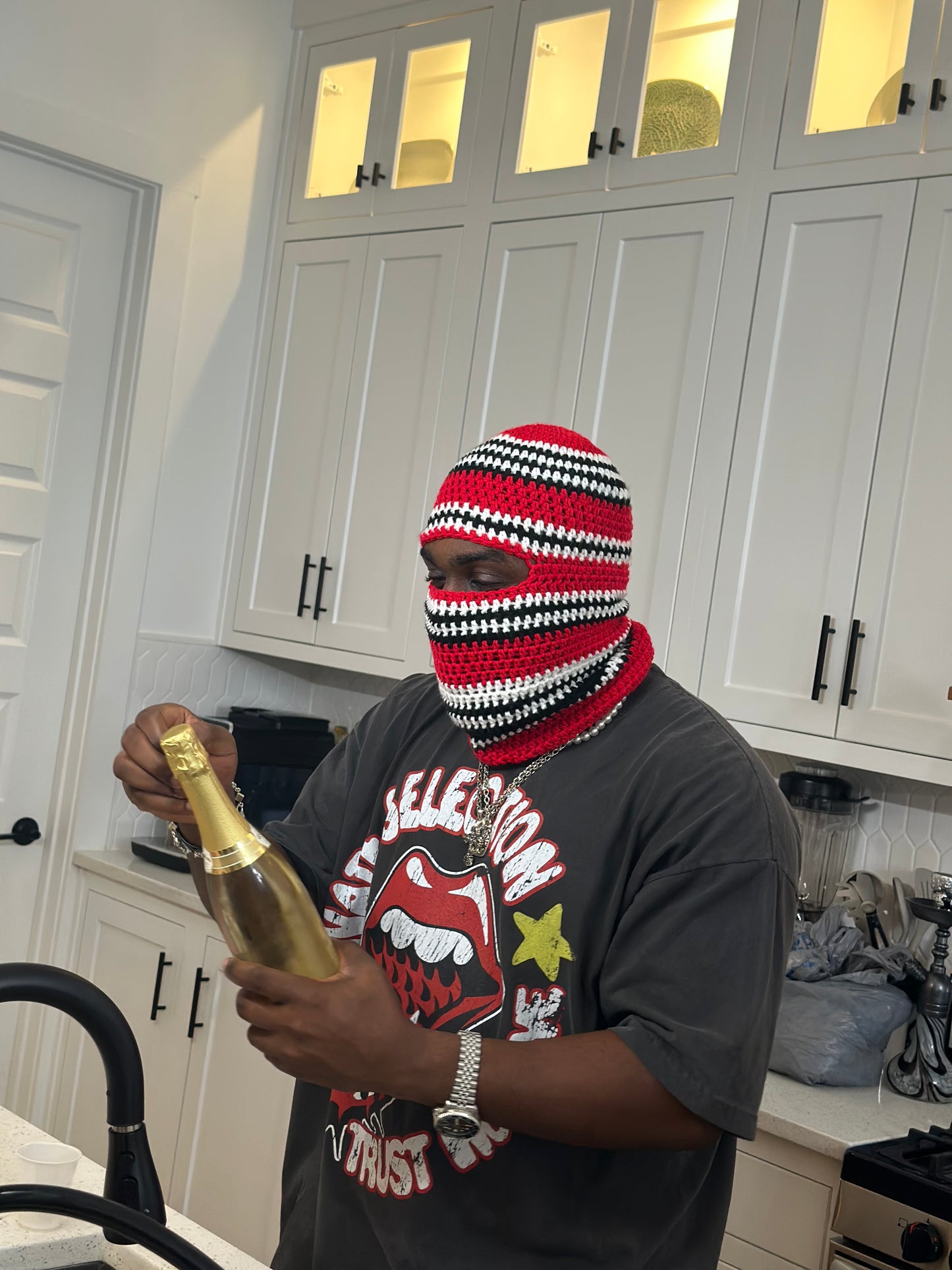 Odumodu crochet ski mask