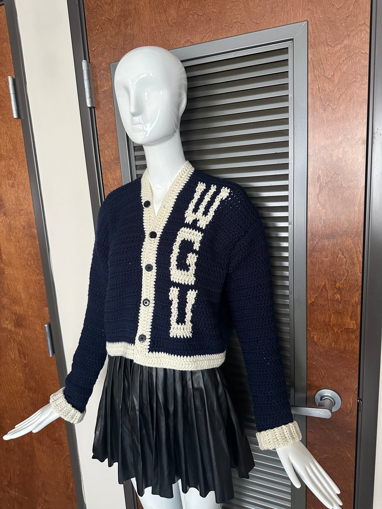 Customized graduation cardigan