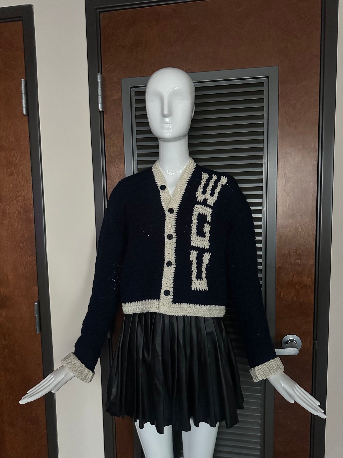 Customized graduation cardigan