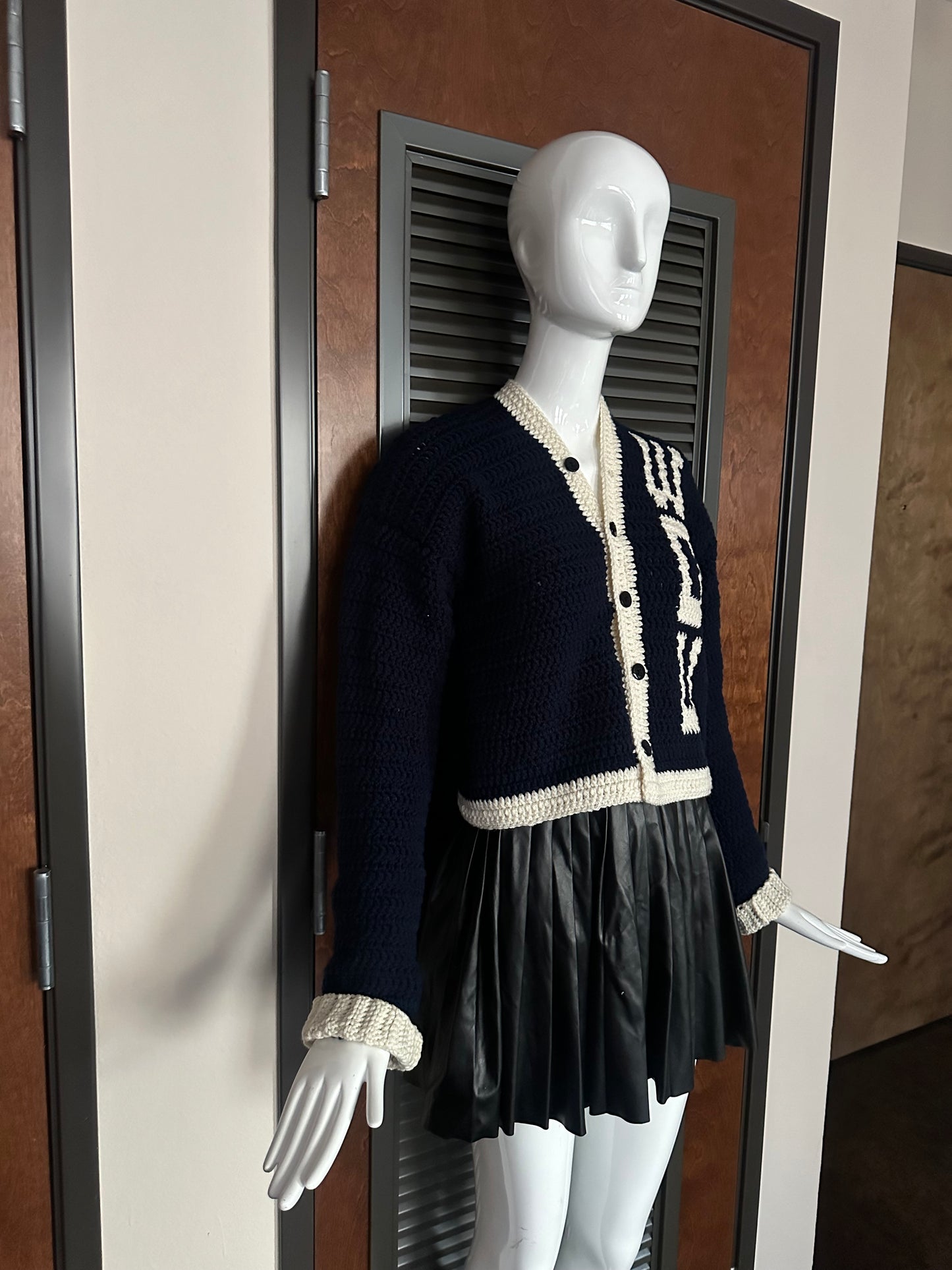 Customized graduation cardigan