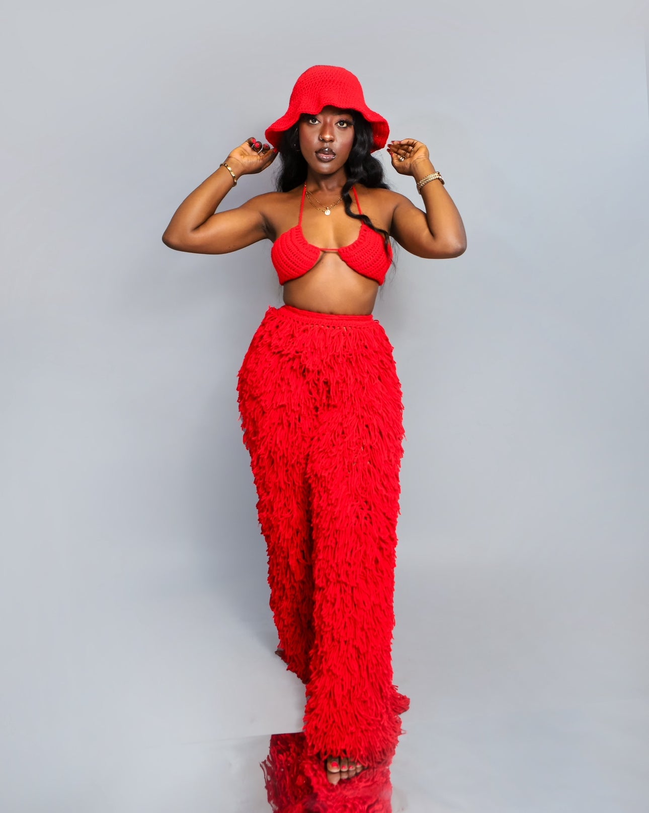 Puff puff pant set