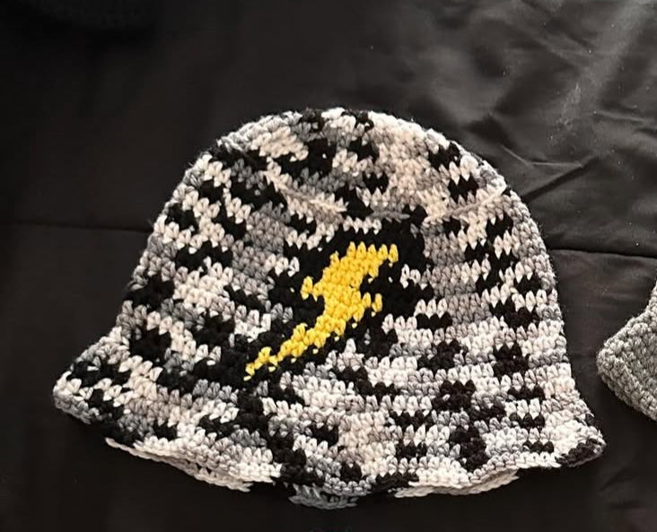 Lightning rod bucket hat