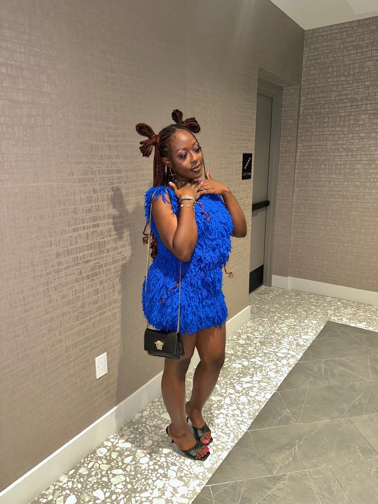 Rain on me skirt set