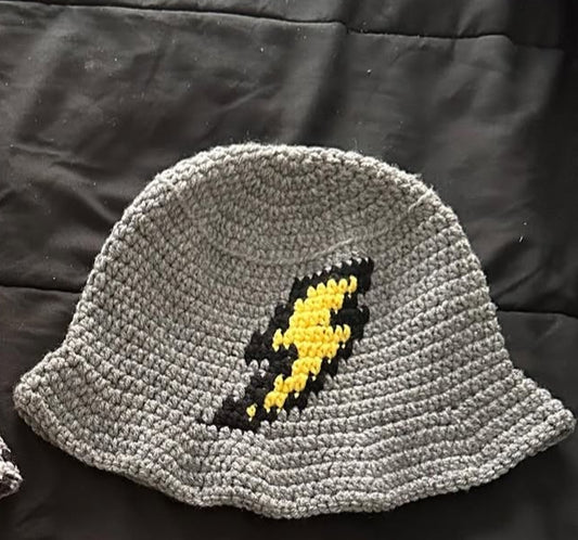 Lightning rod bucket hat