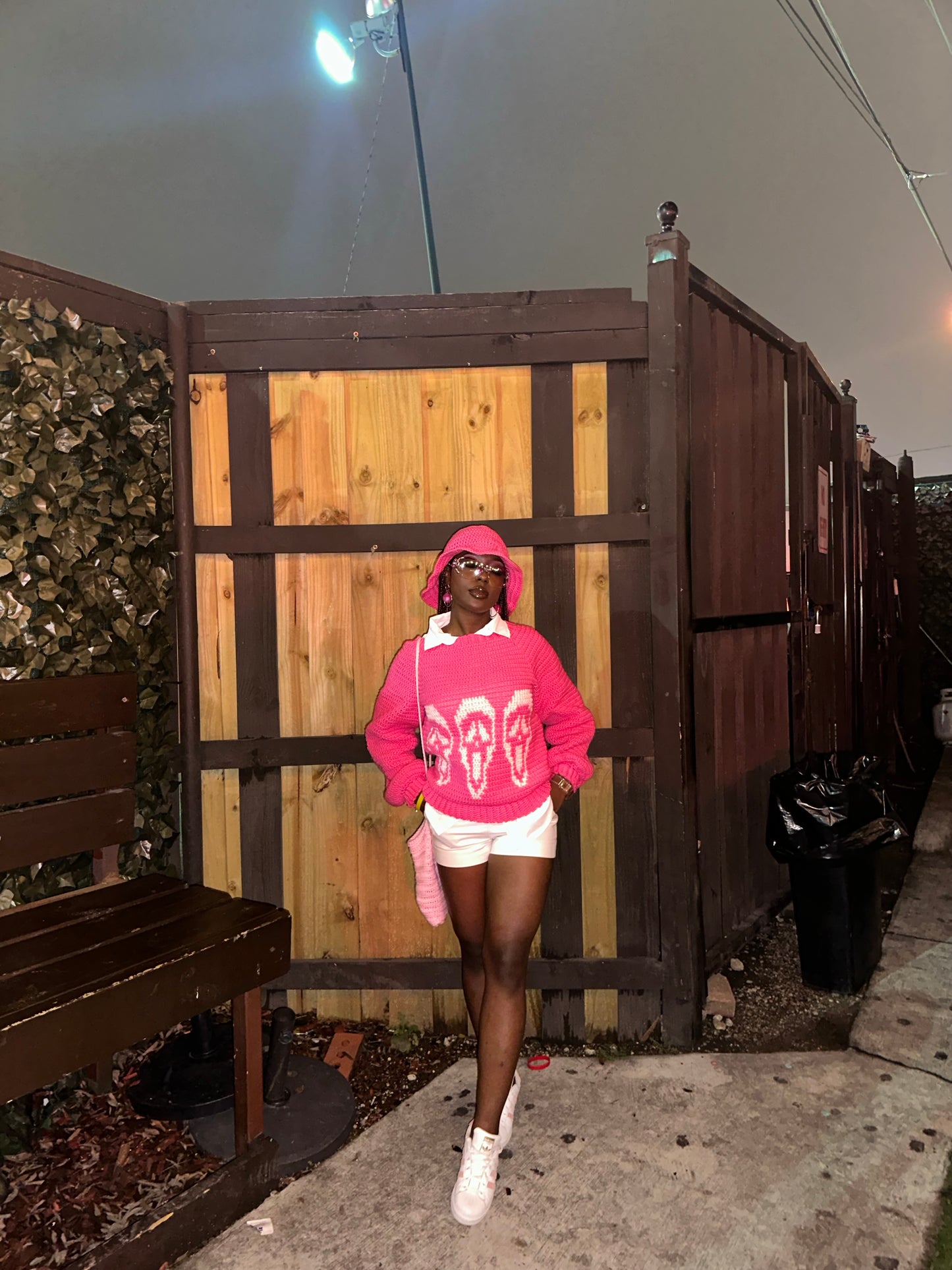 Scream for me crochet sweater