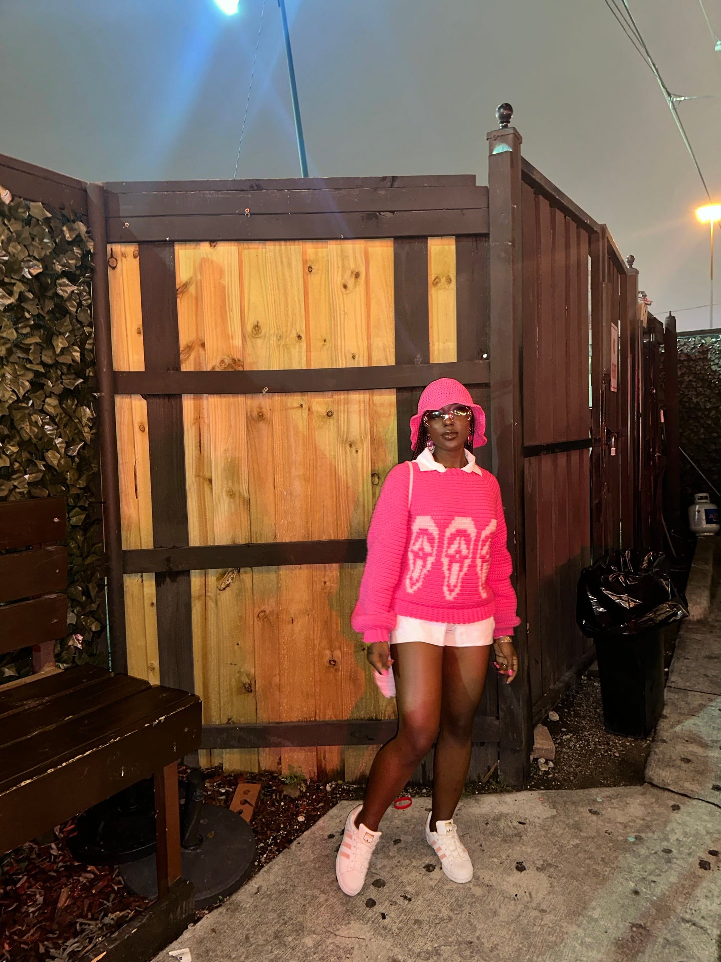 Scream for me crochet sweater
