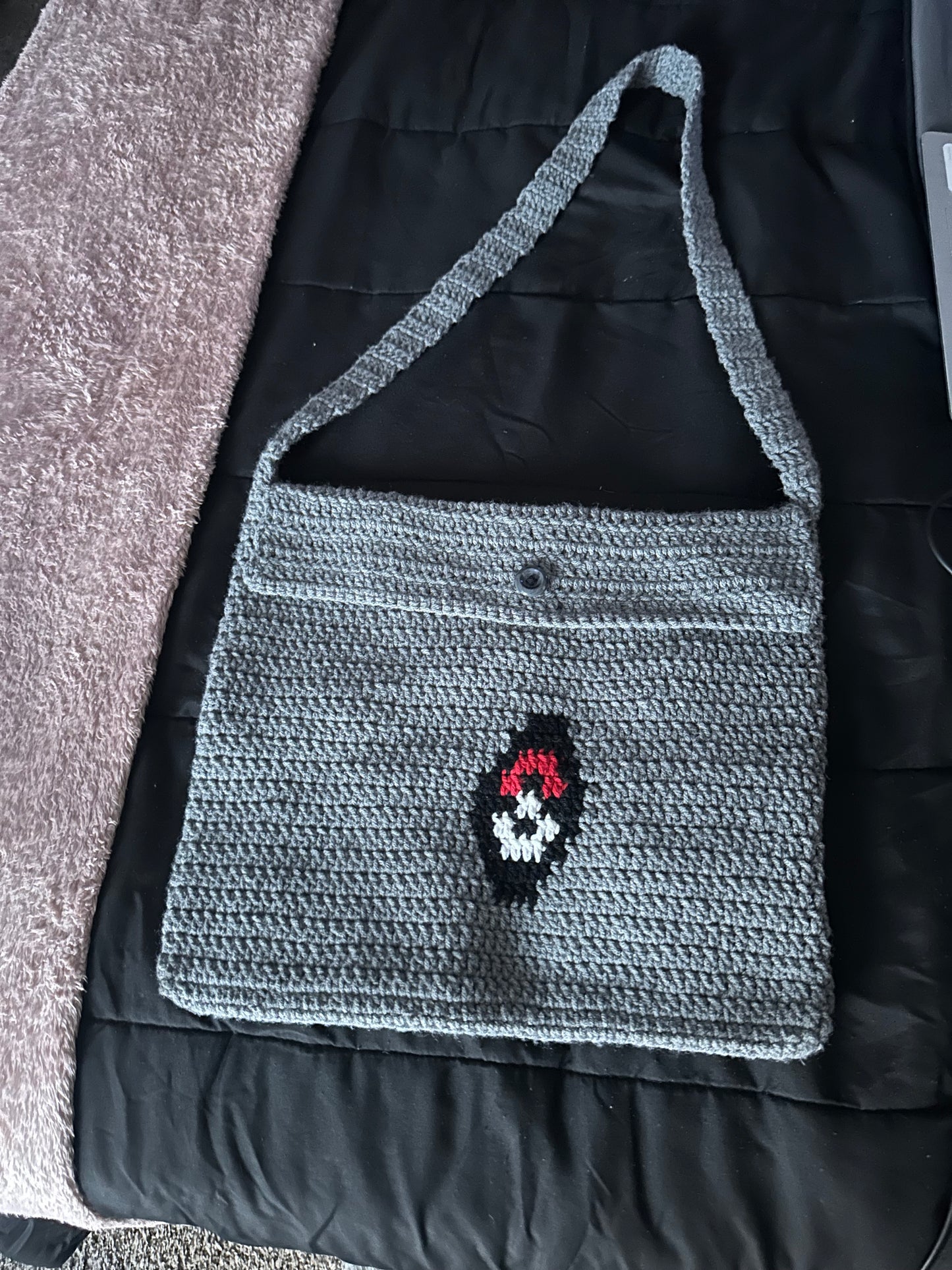 Pikachu oversized crochet bag